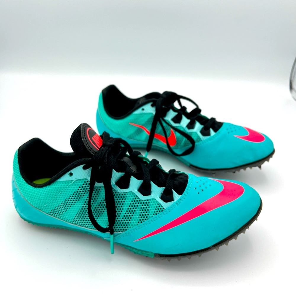 Nike RivalsTrack & Field Sneakers with bag and extra track spikes sz 8.5